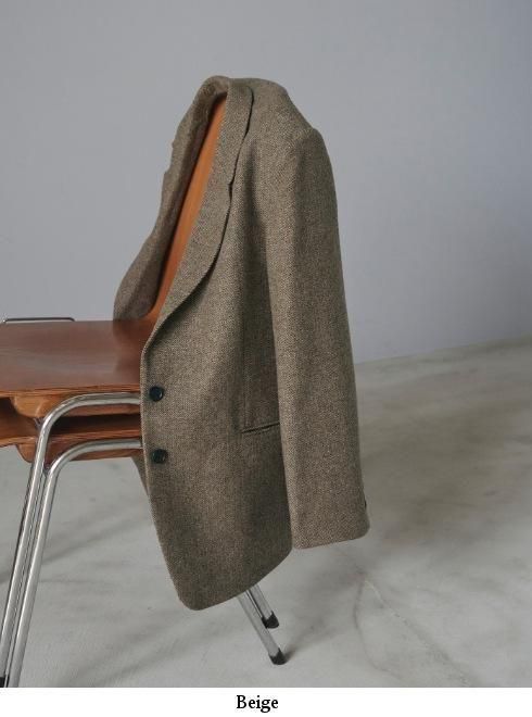 anuke (アンヌーク）Herringbone Wool Jacket☆ 25秋冬【62520107