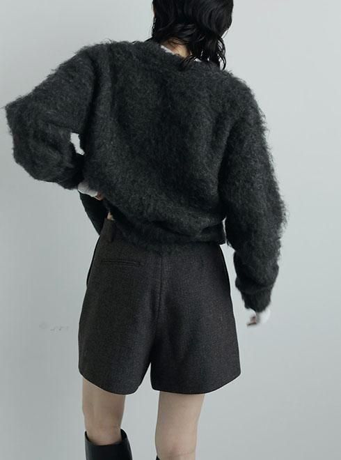 anuke (アンヌーク）Herringbone Short Pants☆ 25秋冬