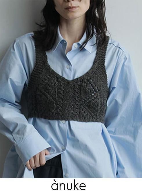anuke (̡<br>Cable Knit Bustier  25ͽ62520506ۥӥ ͽ : 10ܡ ߼