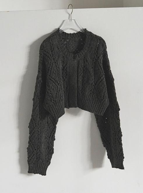 anuke (アンヌーク)Cable Knit Cardigan☆ 25秋冬予約 anuke (アンヌーク)Cable Knit Cardigan☆ 25秋冬予約