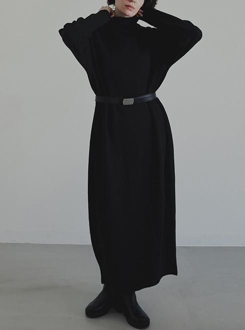 anuke (アンヌーク）Cocoon Knit Onepiece☆ 25秋冬予約【62520308