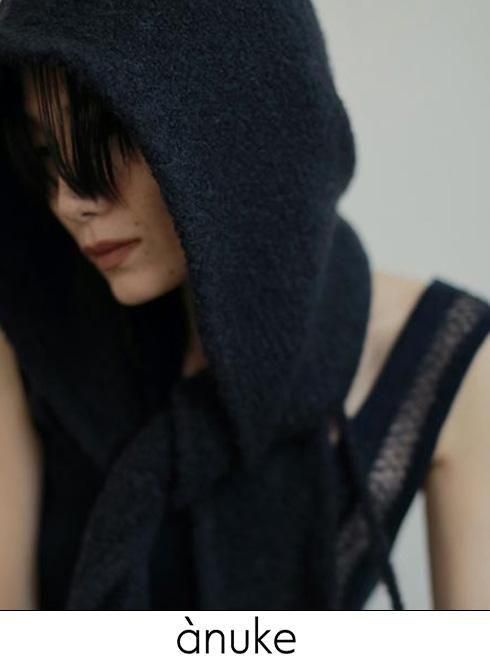 anuke (̡<br>Boucle Knit Hoodie  25ͽ62521001ۥåȡѡ ͽ : 11ܡ ߼