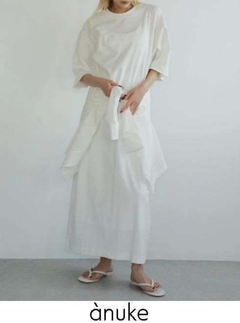 anuke(̡)<br>Over Tshirt Onepiece  25ղ.62510331ۥޥԡ 