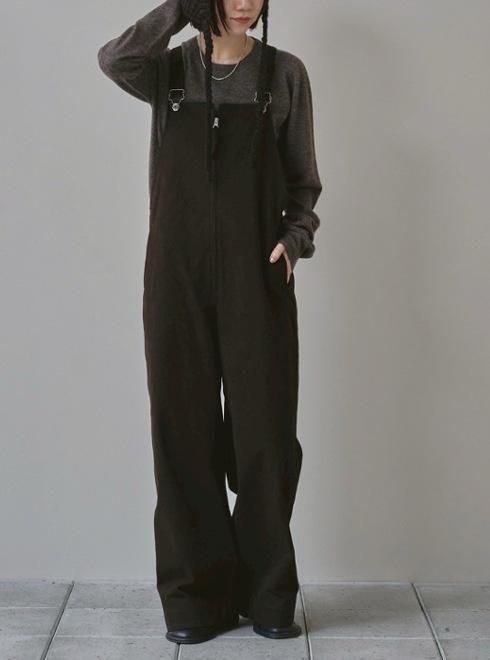 TODAYFUL トゥデイフル Frontzip Twill Salopette TODAYFUL (トゥデイフル）Frontzip Twill Salopette☆ 25秋冬