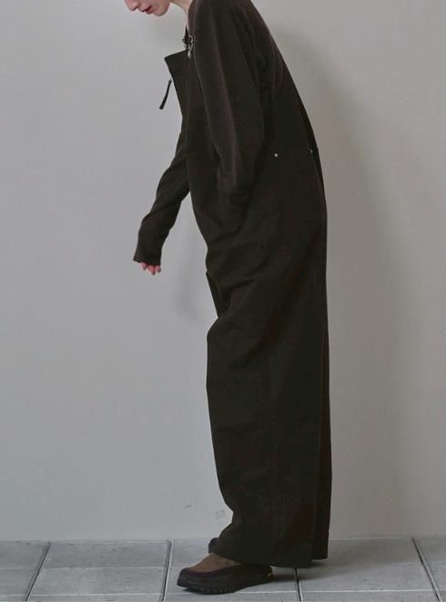 TODAYFUL (トゥデイフル）Frontzip Twill Salopette☆ 25秋冬