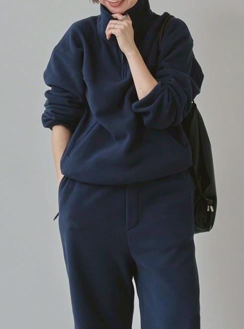 TODAYFUL / トゥデイフル】Half Zip Pullover（スウェット