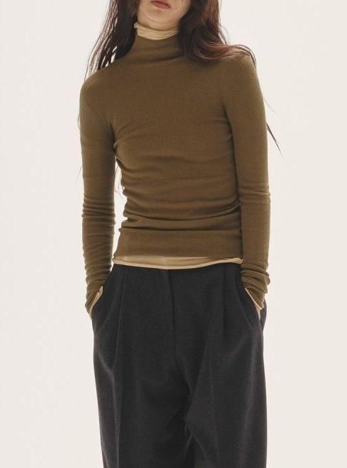 TODAYFUL (トゥデイフル）Merinowool 100% Seamless Knit☆ 25秋冬