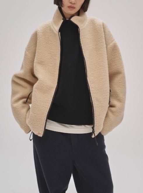 TODAYFUL (トゥデイフル）Wool Boa Zip Jacket☆ 25秋冬.予約