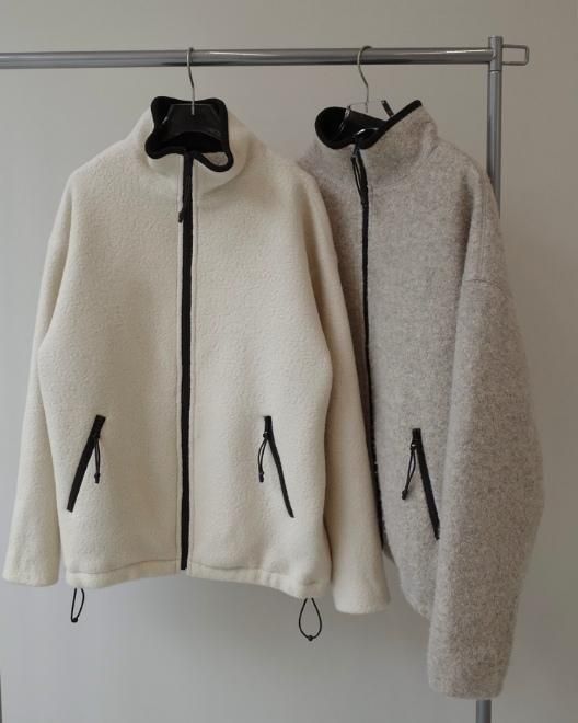 TODAYFUL (トゥデイフル）Wool Boa Zip Jacket☆ 25秋冬.予約