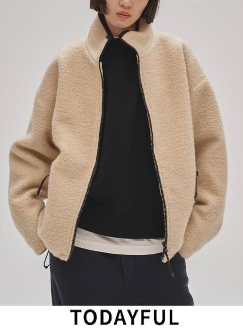 TODAYFUL トゥデイフル　Wool Zip Blouson アウター TODAYFUL トゥデイフル Wool Zip Blouson｜BORN FREE ONLINE SHOP