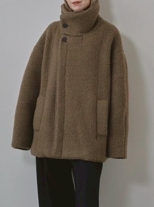 TODAYFUL (トゥデイフル）Standcollar Boucle Jacket☆ 25秋冬