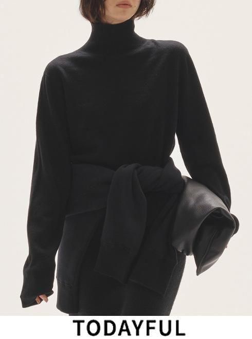 TODAYFUL (ȥǥե<br>Wool Cashmere Turtle Knit  25.ͽ12520537ۥ˥åȥȥåץ ͽ : 10~ 25߼