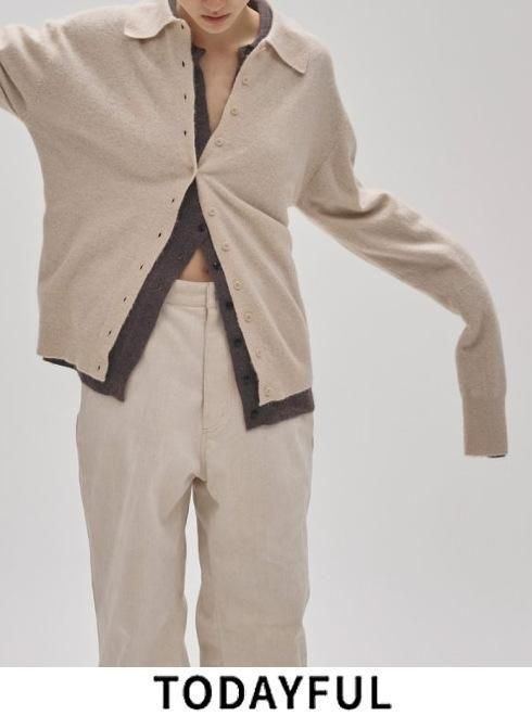 TODAYFUL (トゥデイフル）Raccoon Knit Cardigan☆ 25秋冬.予約