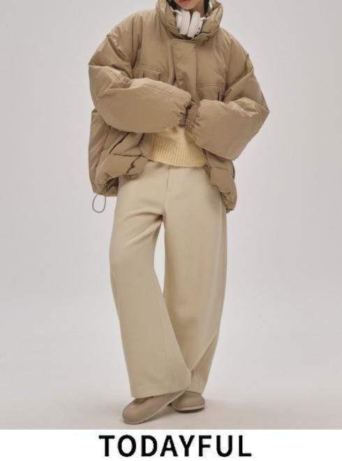 TODAYFUL (ȥǥե<br>'Wide Cocoon Trousers''  25.ͽ12520722ۥѥ ͽ : 10~ 12ܡ 25߼