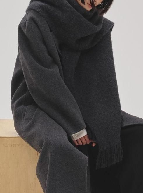 TODAYFUL (トゥデイフル）Brashed Volume Stole☆ 25秋冬.【12521033