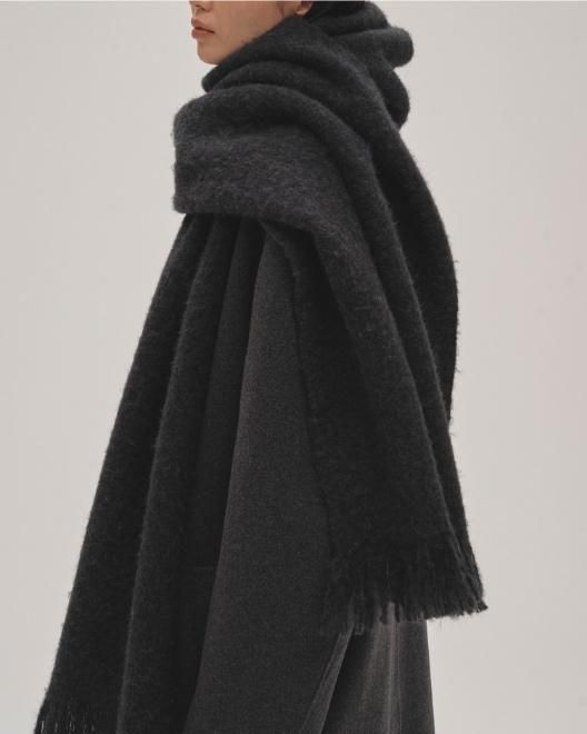 TODAYFUL (トゥデイフル）Brashed Volume Stole☆ 25秋冬.【12521033