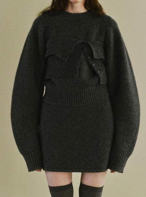 TODAYFUL (トゥデイフル）Wool 100% Raglan Knit☆ 25秋冬.予約