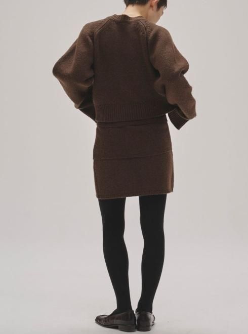 TODAYFUL (トゥデイフル）Layered Knit Skirt☆ 25秋冬.予約【12520808