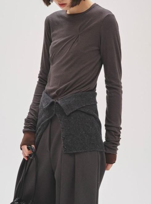 TODAYFUL (トゥデイフル）Layered Knit Skirt☆ 25秋冬.予約【12520808