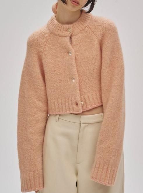 TODAYFUL (トゥデイフル）Brashed Knit Cardigan☆ 25秋冬.予約