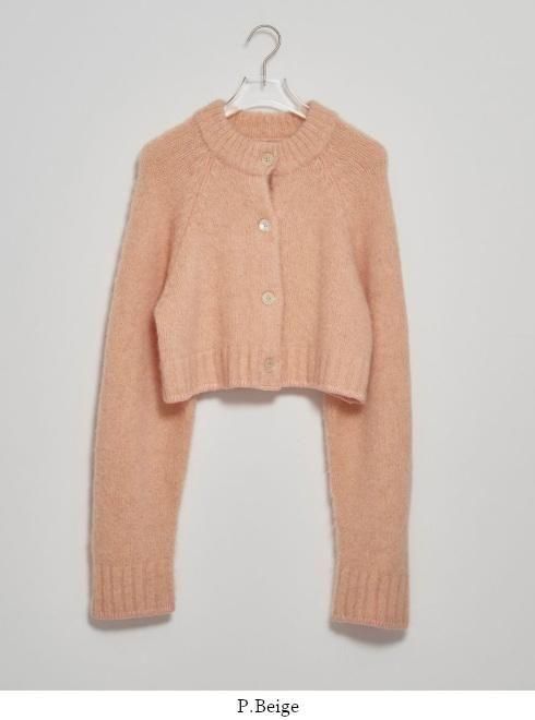 TODAYFUL (トゥデイフル）Brashed Knit Cardigan☆ 25秋冬.【12520530