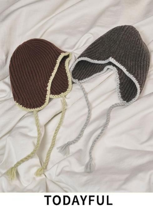 TODAYFUL (ȥǥե<br>Ear Flap Knitcap  25.ͽ12521037˹ ͽ : 12~ 25߼