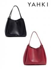 美品　YAHKI　バッグ YAHKI(ヤーキ)SHRINK SOFT W FACE-3 25秋冬【YH-749】ハンド