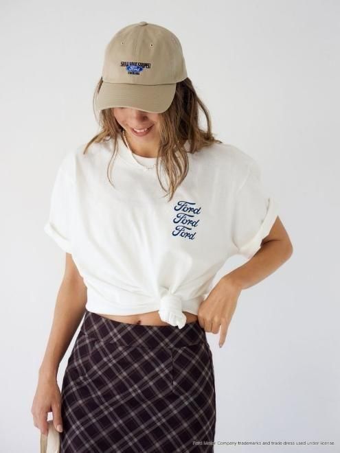 Ungrid /アングリッド  Ford ロゴ Tee  25秋冬 112542701301 (10%OFF&PT5倍) Ungrid (アングリッド)Ford ロゴ Tee 25秋冬【112542701301】T