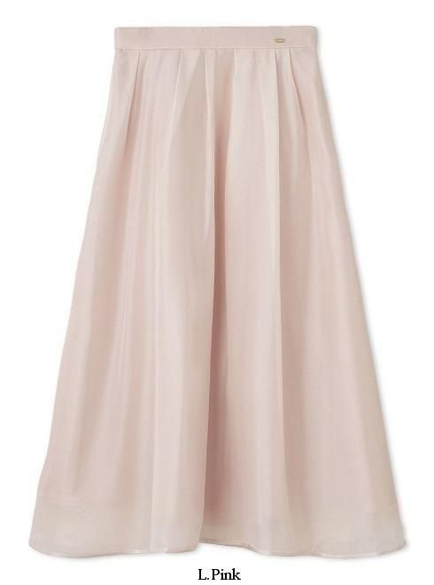 CELFORD (セルフォード)シア―フレアスカート 25秋冬【CWFS254073