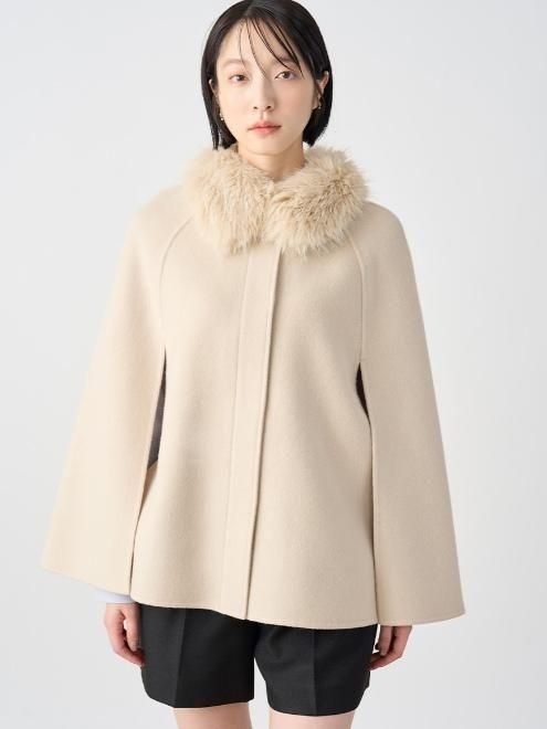 CELFORD (セルフォード)ファーティペットケープ 25秋冬【CWFC254049