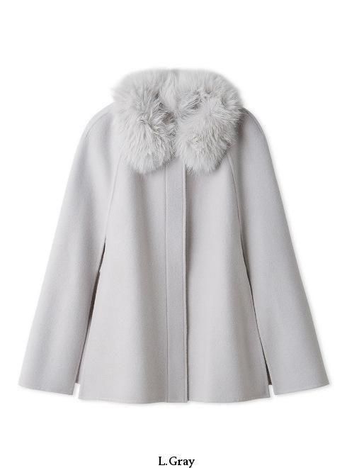 CELFORD (セルフォード)ファーティペットケープ 25秋冬【CWFC254049