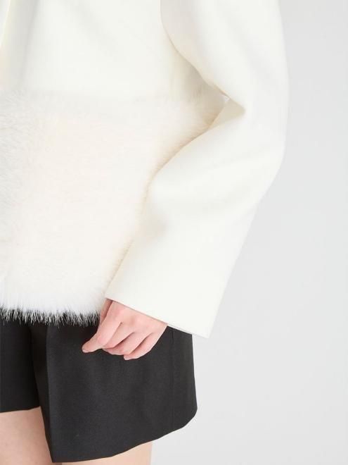 最終値下げ♡celford♡裾ファーコート CELFORD セルフォード 裾ファーブルゾン cwfj254041 レディース