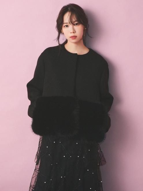 CELFORD 裾ファーブルゾン 裾ファーブルゾン（ブルゾン）｜CELFORD（セルフォード