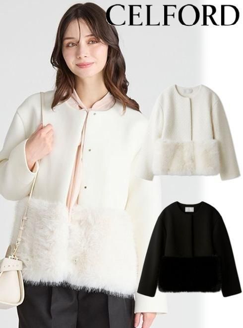 今期美品セルフォード チュールシアーブルゾン 2025 SPRING COLLECTION LOOK BOOK | セルフォード | CELFORD