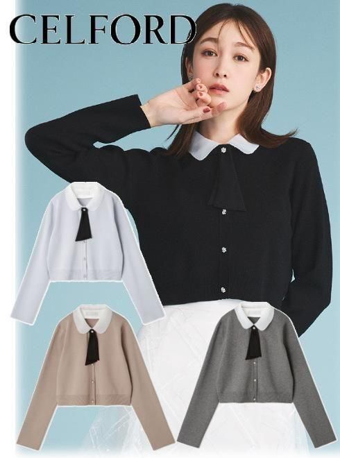 anuke(アンヌーク)Gather Velour Blouse 24秋冬予約【62420402