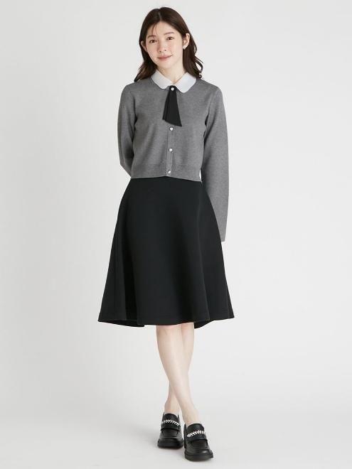 CELFORD (セルフォード)デタッチャブル総針カーディガン 25秋冬