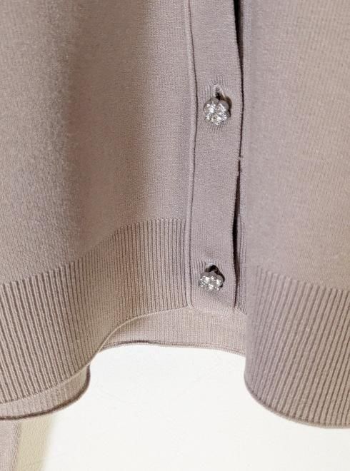 CELFORD (セルフォード)デタッチャブル総針カーディガン 25秋冬