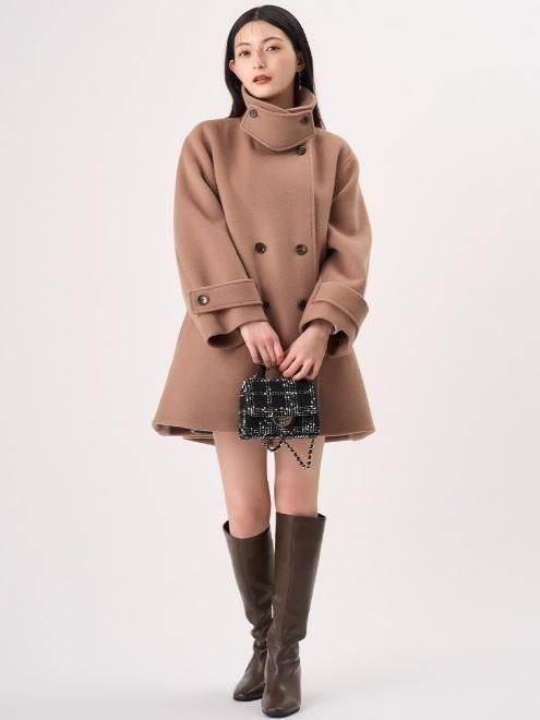 CELFORD (セルフォード)Aラインウールミドルコート 25秋冬【CWFC255013