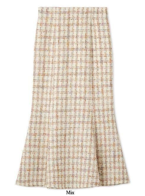 CELFORD (セルフォード)ツィードマーメイドスカート 25秋冬