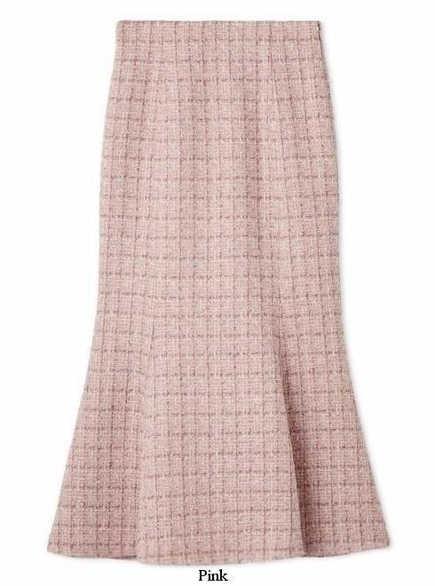 セルフォード　ツィードマーメイドスカート　ミックスカラー セルフォード CELFORD ツィードマーメイドスカート （MIX