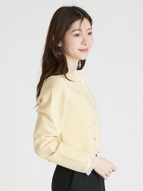 CELFORD (セルフォード)フリルデタッチャブルカーディガン 25