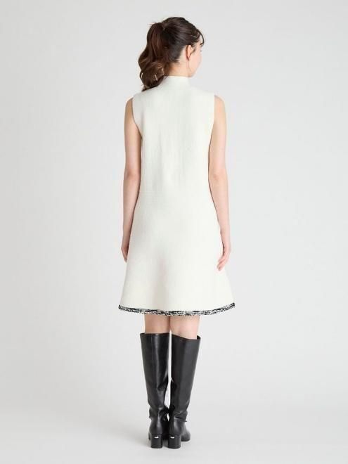 CELFORD / セルフォード トリムミニニットワンピースセット  25秋冬予約 CWNO255028 入荷予定 : 10月下旬〜 (10%OFF&PT5) CELFORD / セルフォード トリムミニニットワンピースセット 25