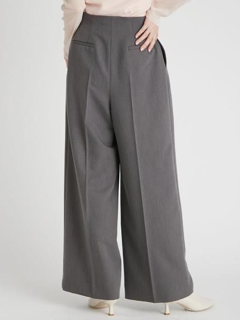 CELFORD　セルフォード　メタル釦ワイドパンツ CELFORD セルフォード メタル釦ワイドパンツ