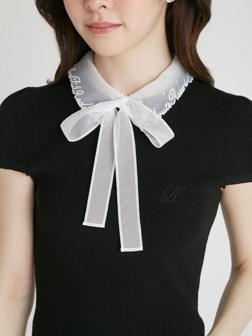 CELFORD (セルフォード)P.J.REDOUTE エンブロイダリー衿付き