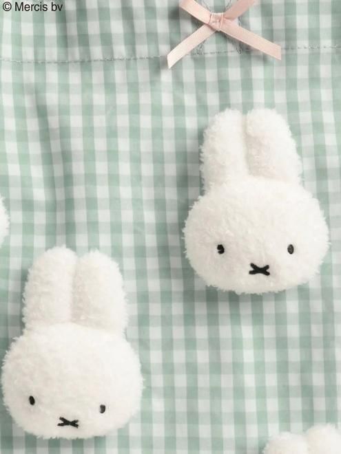merry Jenny ミッフィー　トートバッグ　ギンガムレッド collaboration! 】 ㅤㅤㅤㅤㅤㅤㅤㅤㅤㅤㅤㅤㅤ  miffy × merry