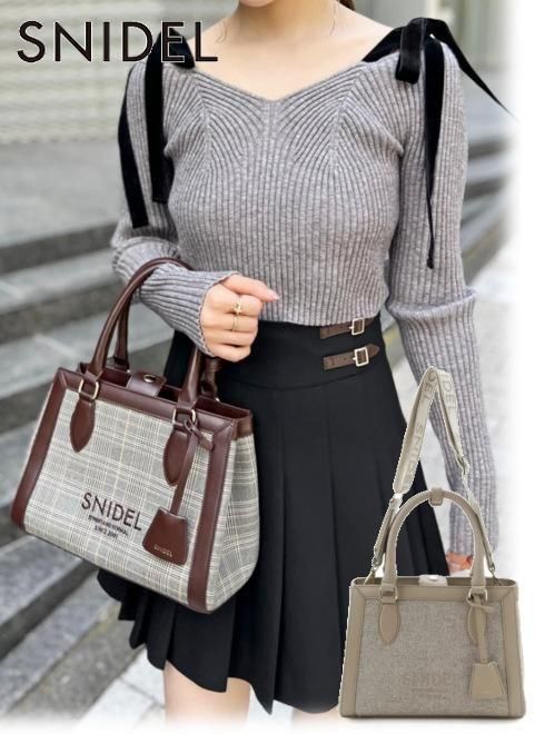 anuke (アンヌーク）Vneck Stitch Vest☆ 25秋冬予約【62520112