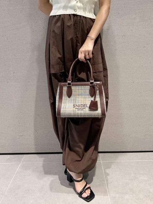 snidel （スナイデル）ロゴバッグ 25秋冬【SWGB254687】ハンド