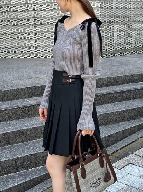 snidel （スナイデル）プリーツスカショーパン 25秋冬