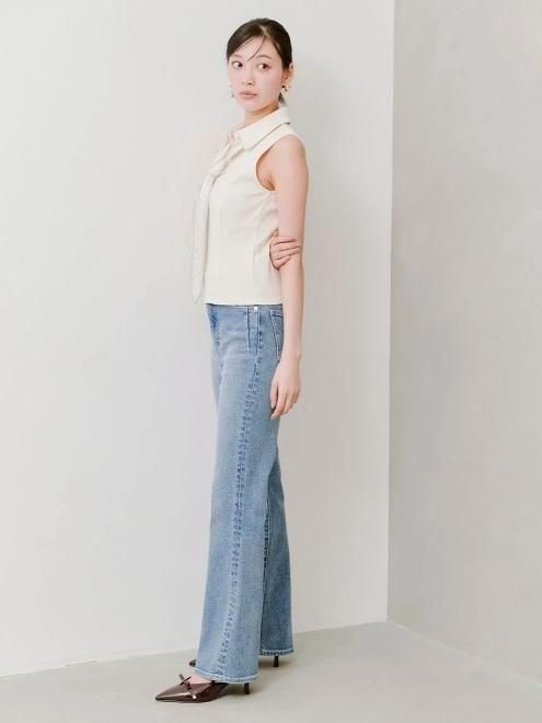 snidel （スナイデル）【STYLEUPPANTS】ハイウエストフレア 25秋冬