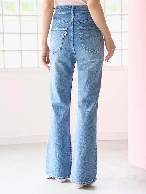 SNIDEL【STYLEUPPANTS】ハイウエストフレア SNIDEL｜【STYLEUPPANTS】ハイウエストフレア | Rakuten Fashion